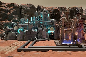 Mars Battle Fuel refinery